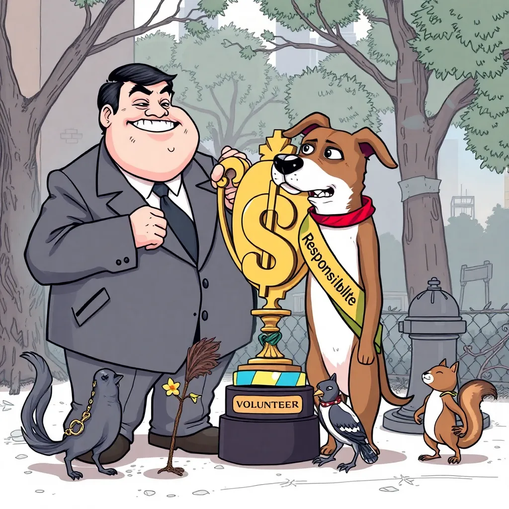 Norman Awards Volunteer for Effectively Privatizing Essential Animal Welfare Services