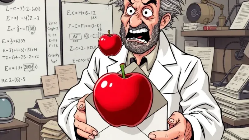 Scientist Solves Gravity: Answer Found in Envelope