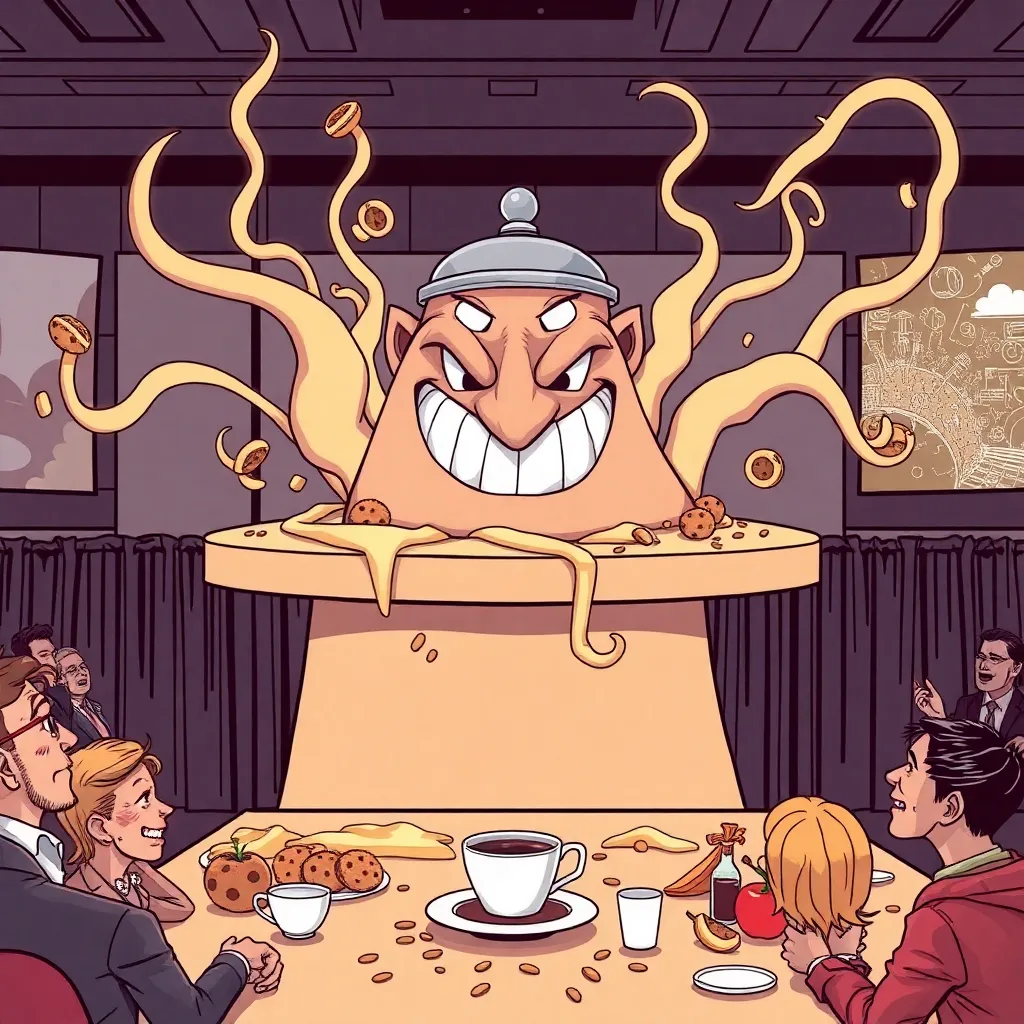 An Open Letter to the Humble Refreshment Table at Corporate Events