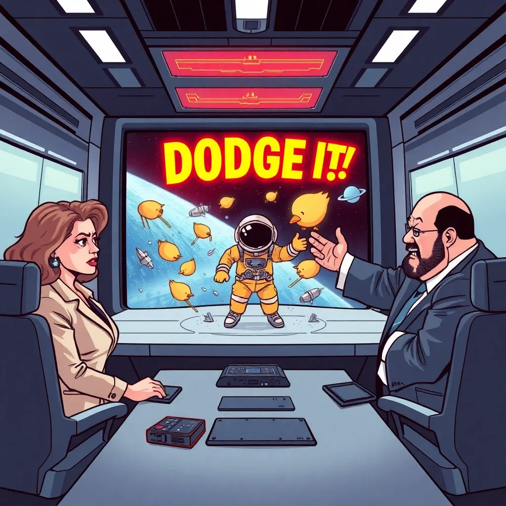space agencies issue 'just dodge it' memo for new orbital debris field