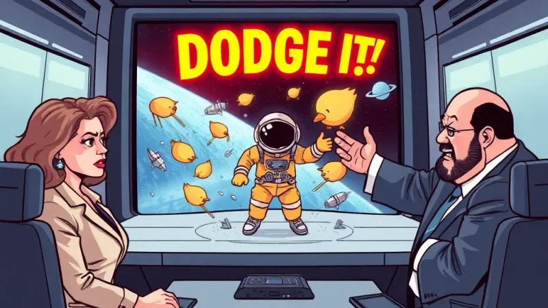 Orbital Debris: Agencies Say "Just Dodge It" Memo!