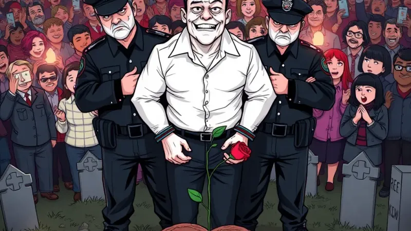"Romantic Homicide" Artist Arrested, Takes Brand Commitment to New Literal Depths
