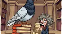 An Open Letter to the Particularly Philosophical Pigeon Perched Outside the Aptos Library