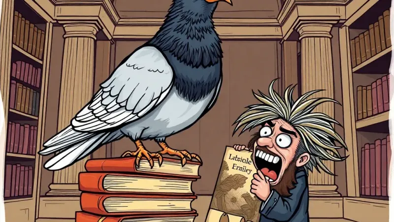 An Open Letter to the Particularly Philosophical Pigeon Perched Outside the Aptos Library
