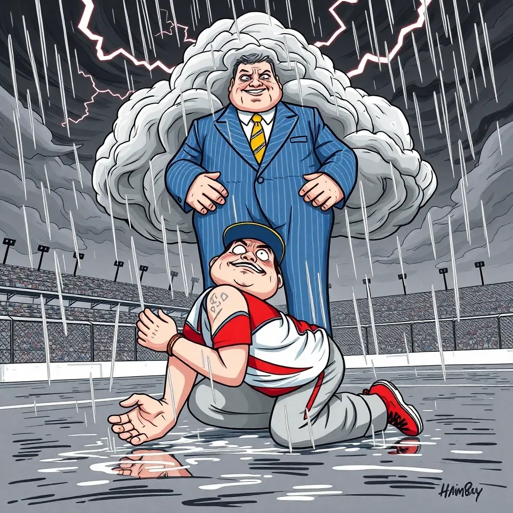 An Open Letter to the Rain Cloud of May 10th Over Kansas Speedway