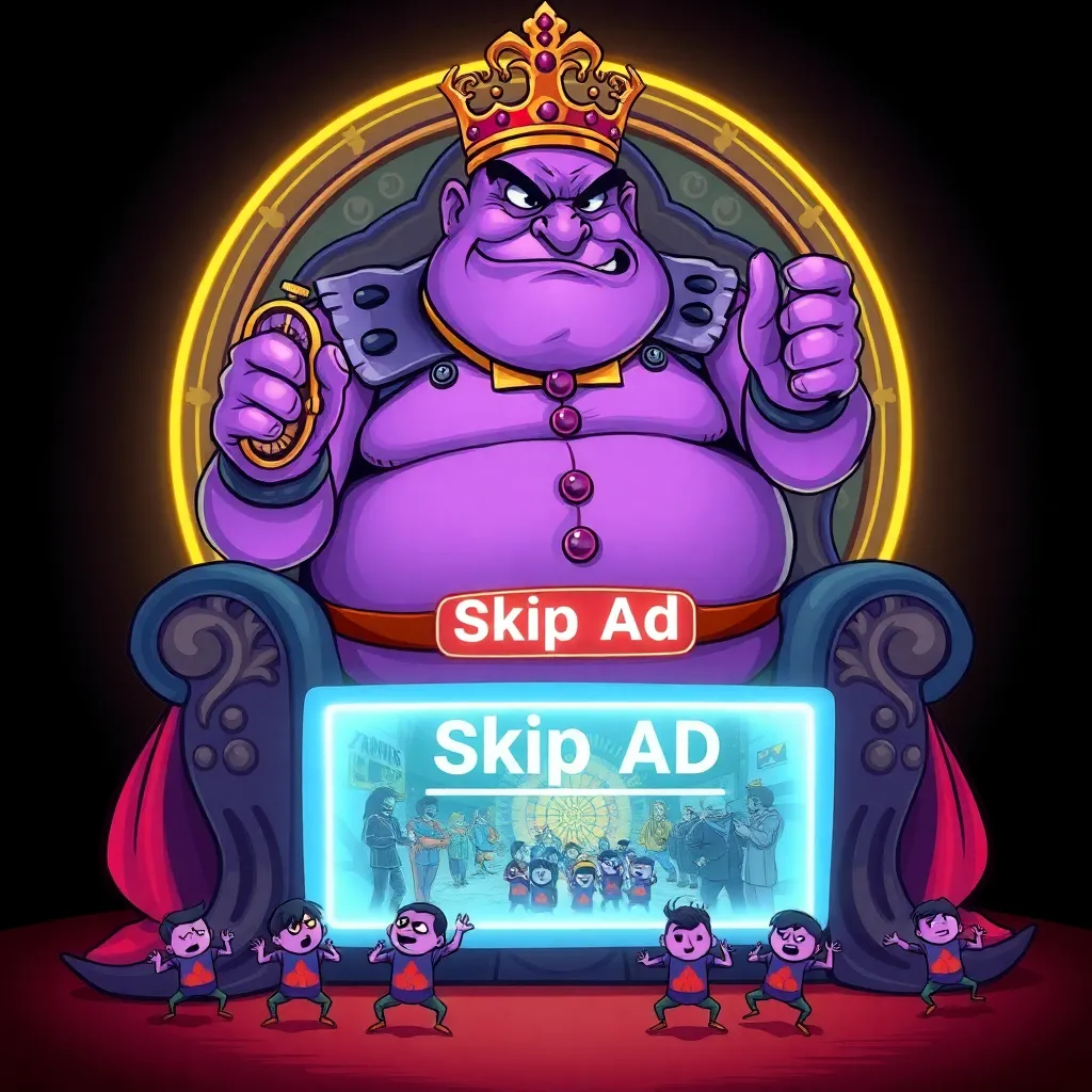 I Am the 'Skip Ad' Button and I Judge Your Patience