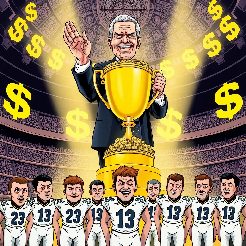 Former President issues order protecting sanctity of college sports' finances.