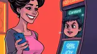 Influencer's daughter produces peak Q3 content with spontaneous joy