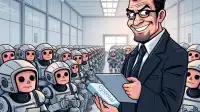 Robot future now requires humans to pretend to be robots