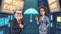 Local news declares 'rain chances' an 'impact event,' advises 'umbrella protocol.'