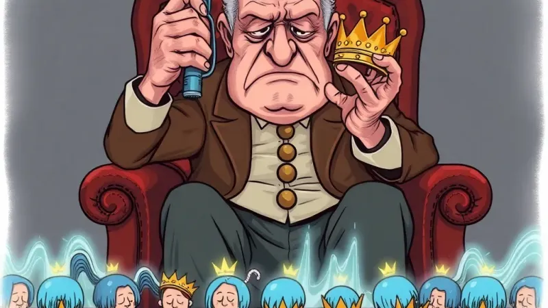 Voice-Over King Laments Exhausting Reign