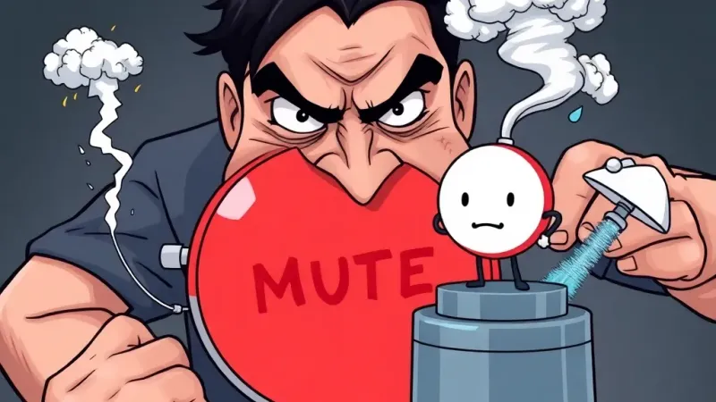 An Open Letter to the 'Mute' Button on My Remote Control