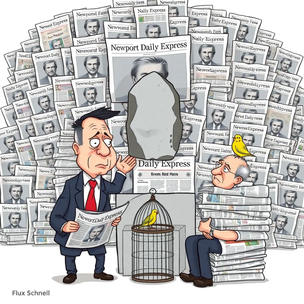 Newport Daily Express Readers Remain Unfazed by Sam Robbins' Career Pivot
