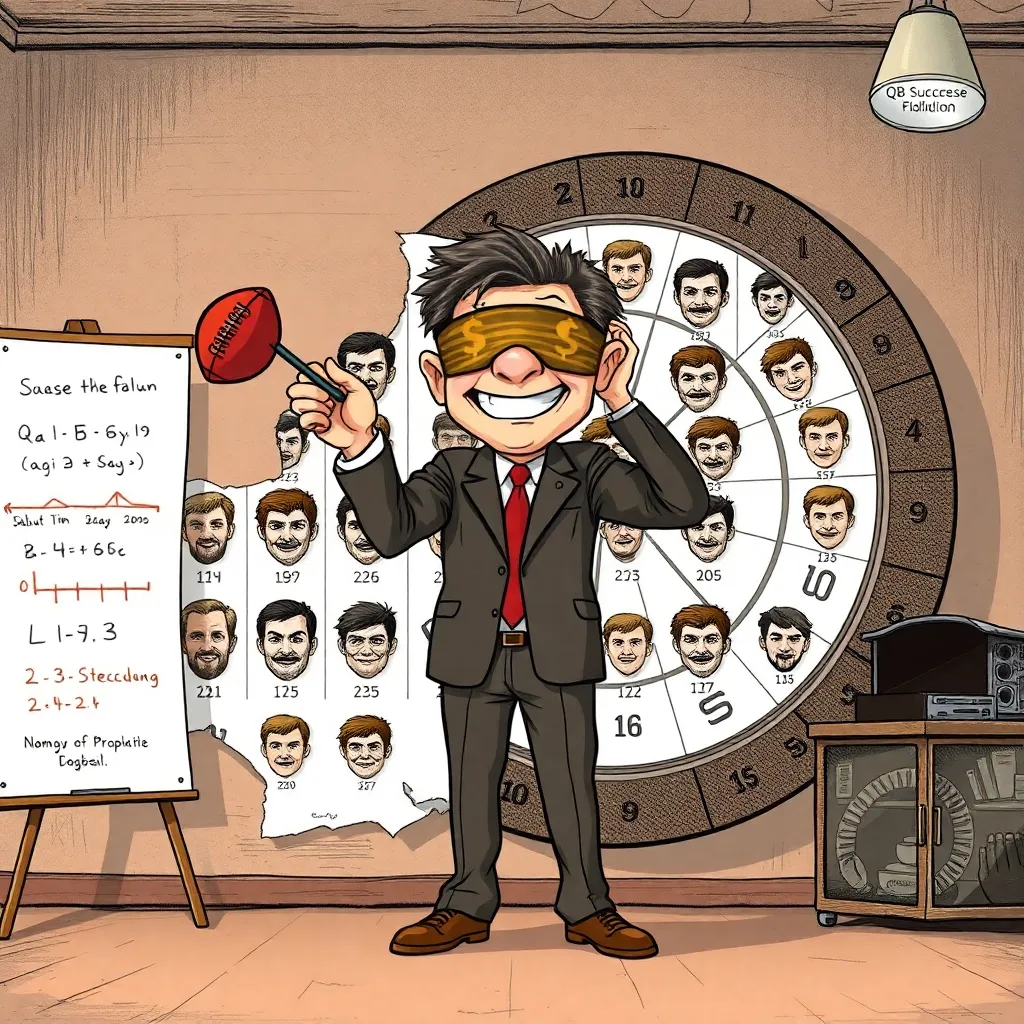 Browns Announce 'Dartboard' QB Strategy for 2024 NFL Draft