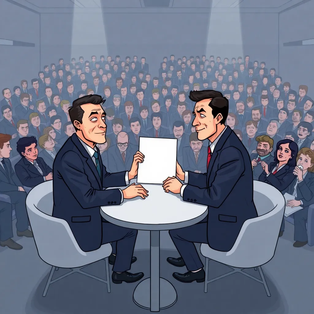 Ex-Partners Engage in Shockingly Normal Professional Exchange