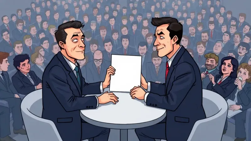 Ex-Partners Engage in Shockingly Normal Professional Exchange