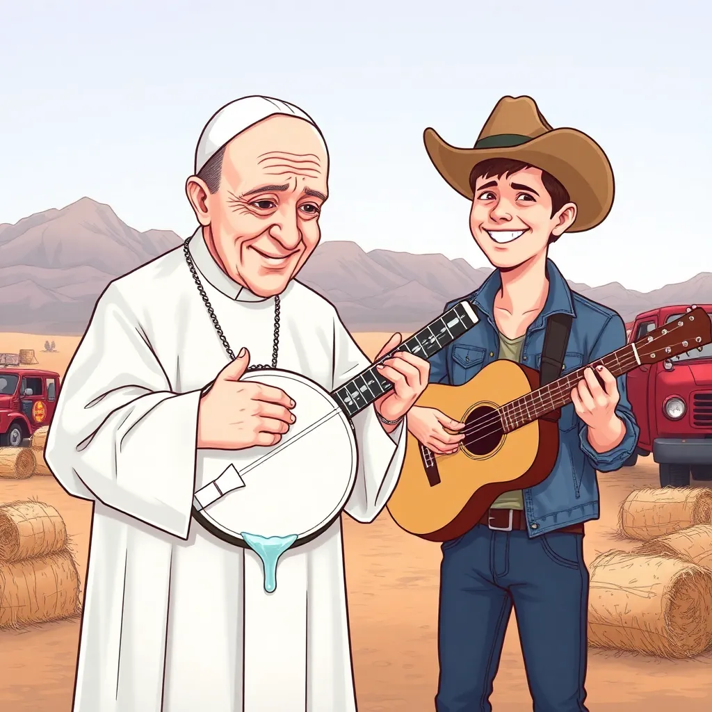 Sounds of Joy! Pope Popsicle Discovers "Americana" in Carson City