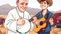 Sounds of Joy! Pope Popsicle Discovers "Americana" in Carson City