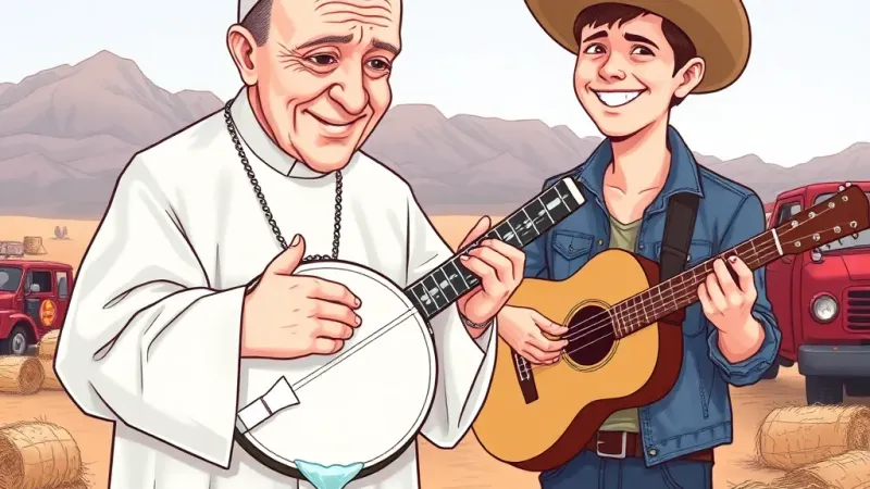Sounds of Joy! Pope Popsicle Discovers "Americana" in Carson City