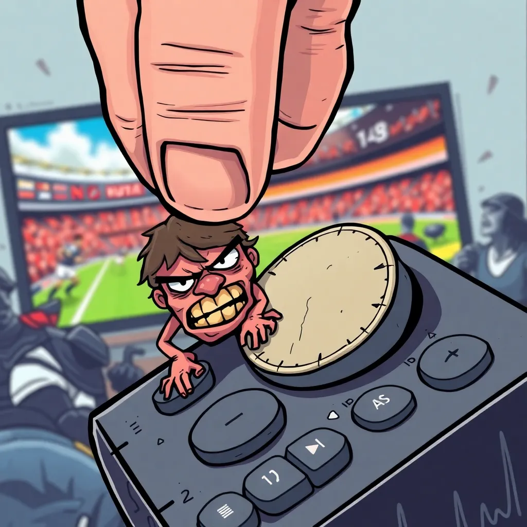 I Am Your Tv's Volume Button, and My Life Is a War Against Decibels