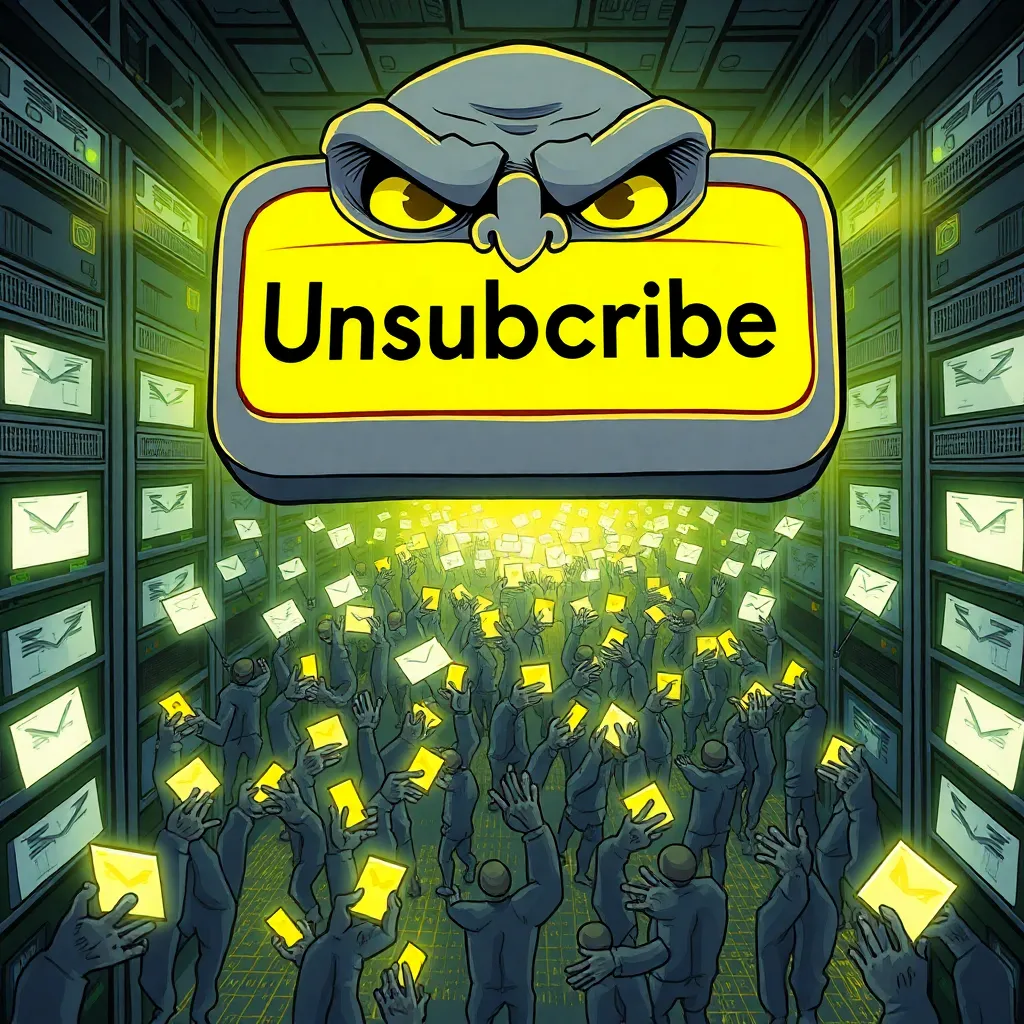 I Am the 'Unsubscribe' Button and I'm Judging You All