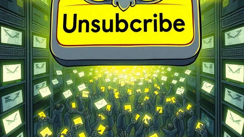 Unsubscribe Button Confesses: "I Judge You All