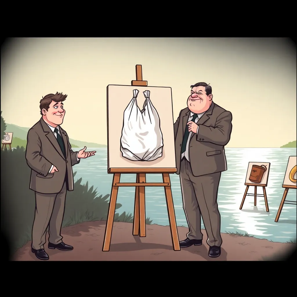 Manitowoc Festival Redefines 'Art' as Anything on an Easel Near a Lake