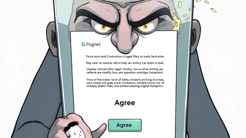 I Am the 'Terms and Conditions' Pop-Up and I Know Your Darkest Secrets