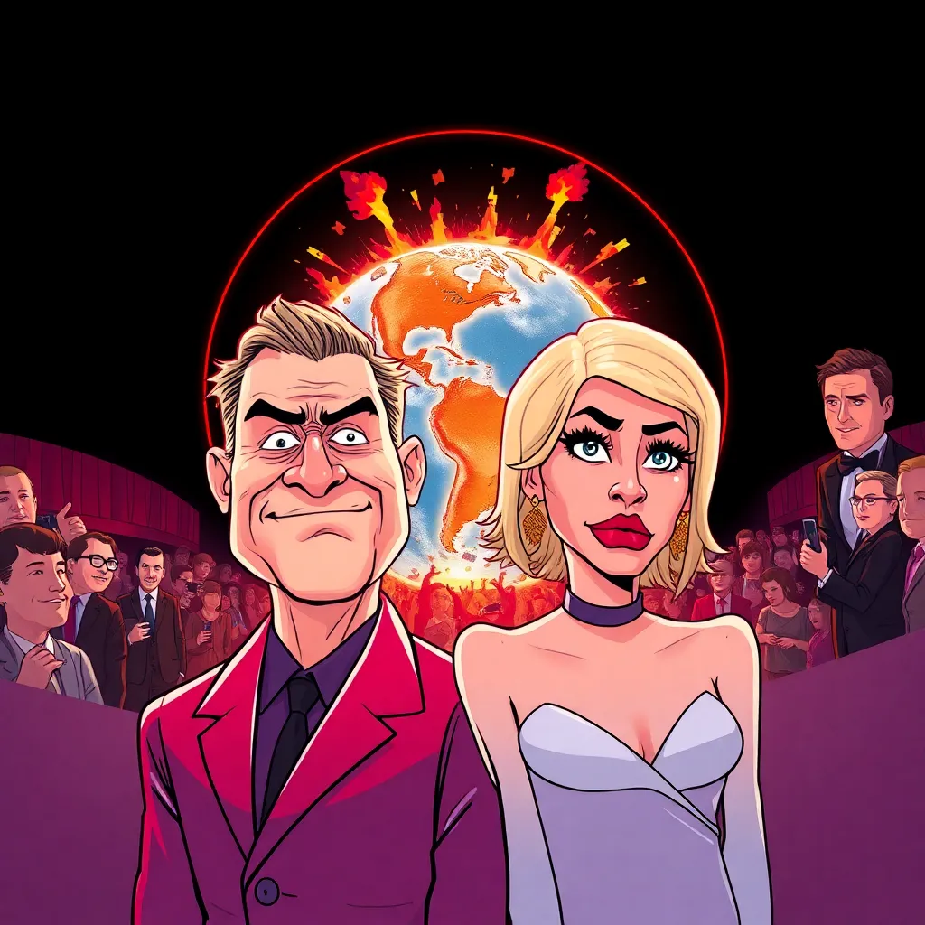 'Awkward Silence' Between Stars Eclipses Ex-Partner's Global Scandal at Grammys