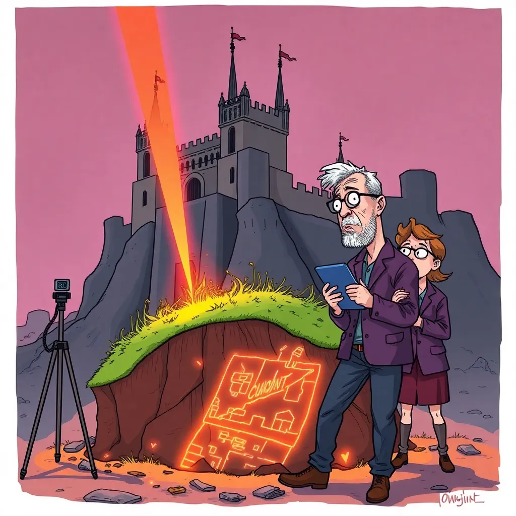 LiDAR confirms centuries-old castles were, in fact, built on modified land