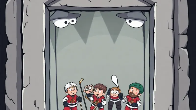 Penalty Box Door Judges Your Life Choices