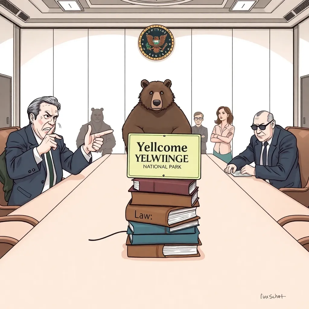 NPS Convenes Emergency Summit After Wolf Pup Removes Park Sign