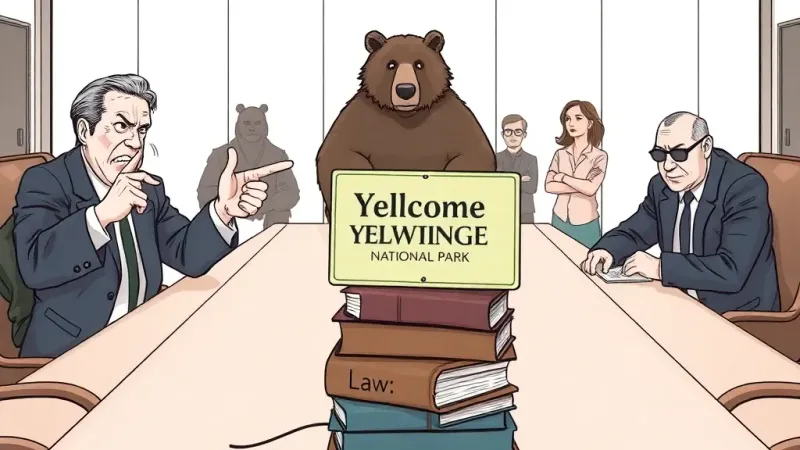 NPS Convenes Emergency Summit After Wolf Pup Removes Park Sign