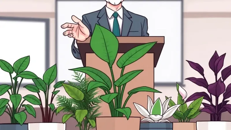 Plants Confirm Politics Is Utterly Exhausting