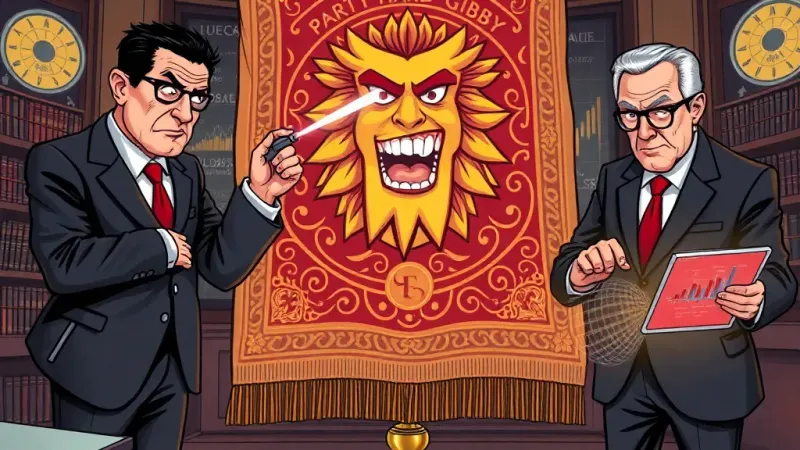 New Report: 'Party Hard Gibby' Tapestry Now Key Indicator of Economic Stability