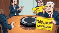 AI 'Existential Risk': Glitching Roomba Demands $100B Fund