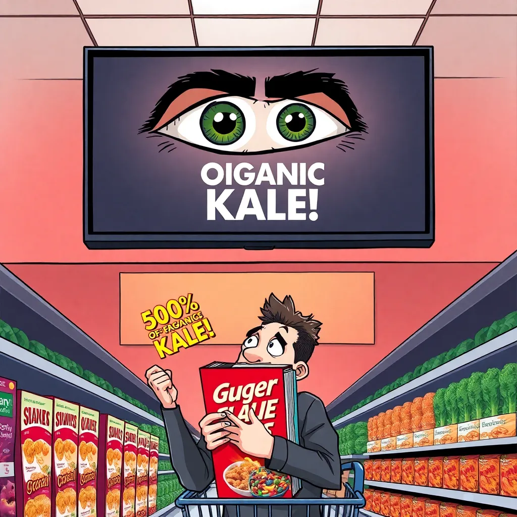 I Am Your Grocery Store Tv, and I Judge Your Cereal Choices