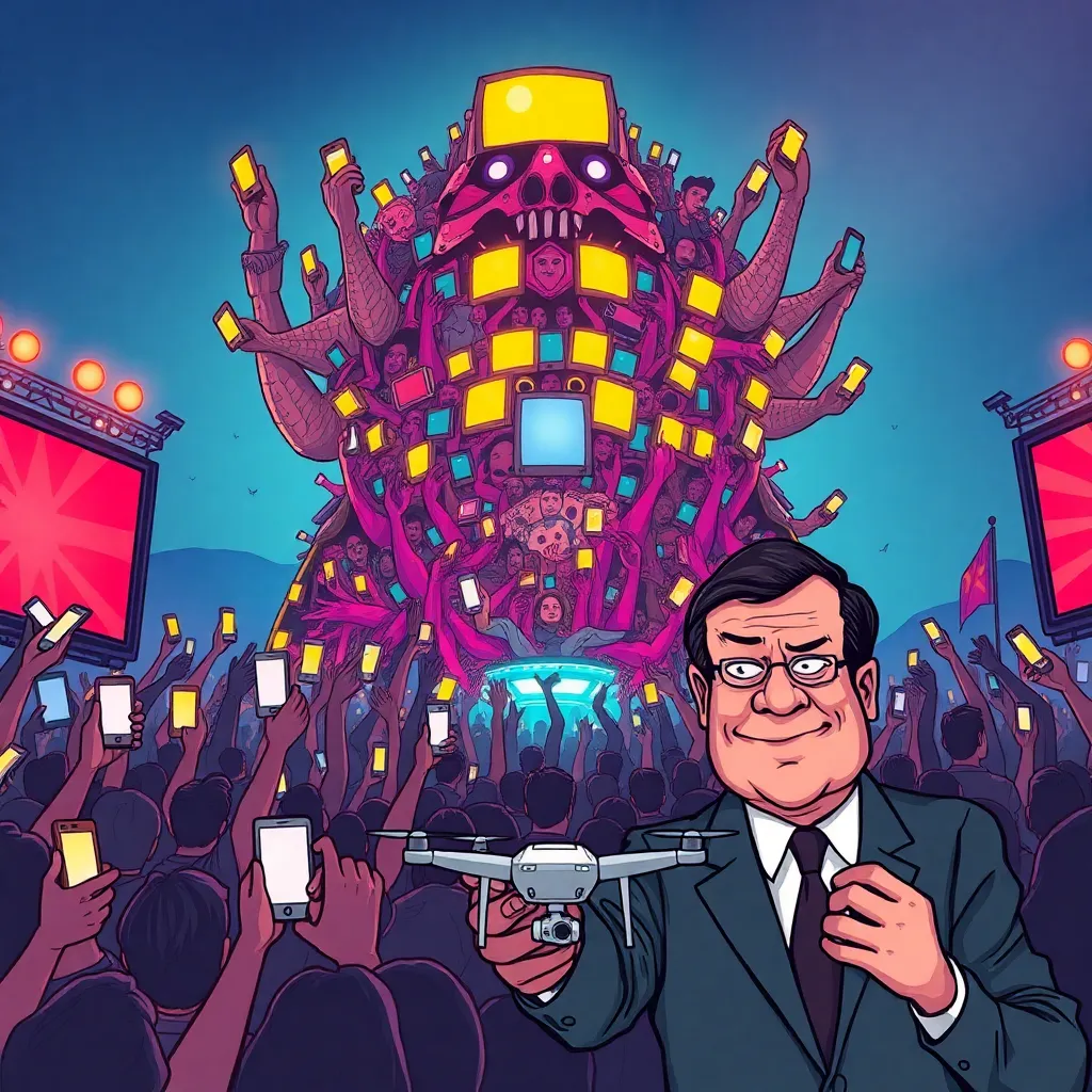 Arizona bans drones, ensuring concert attendees only filmed by ground-based devices