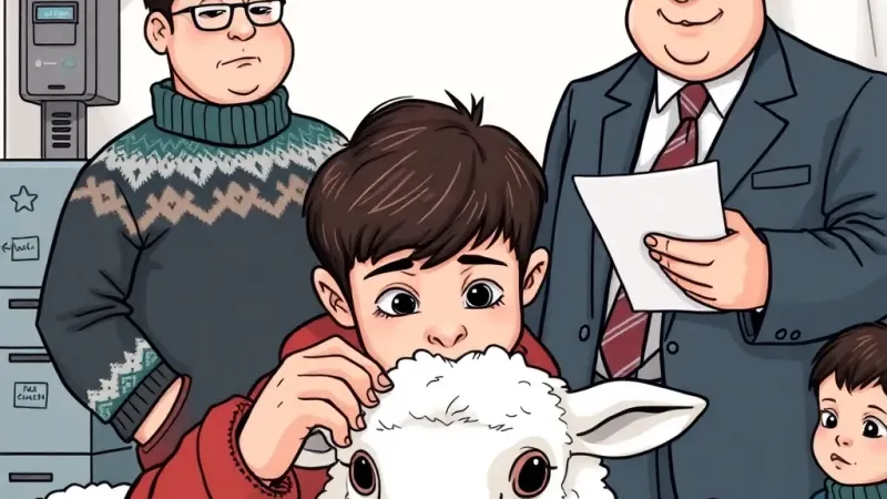 Holiday Festival Teaches Children Critical Skill of Appearing to Care About Animals.