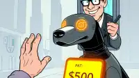 new AI guide dog demands monthly subscription, charges per pat