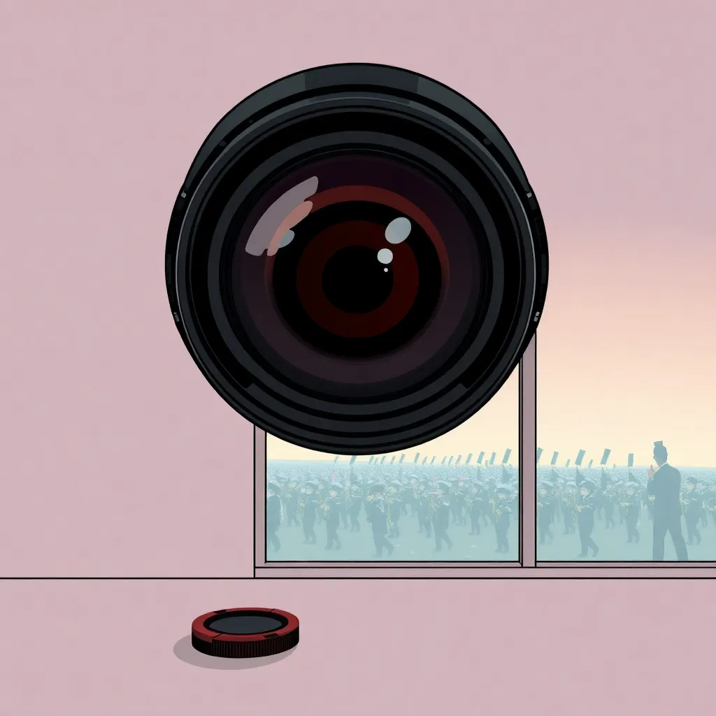 I Am The Photographer's Lens and My Vision Is Blurry With Regret