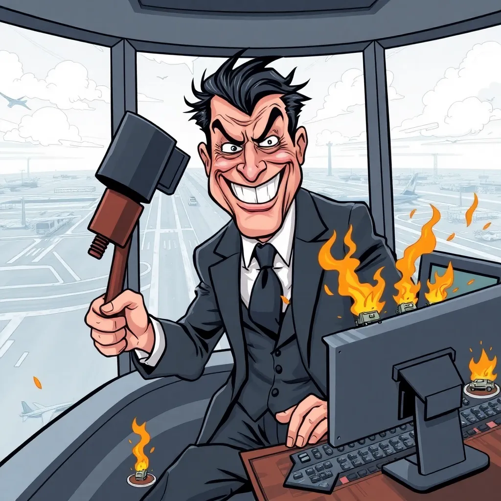 DFW Operations Chief's Actual Job Is Just Playing Whac-A-Mole with Small Fires