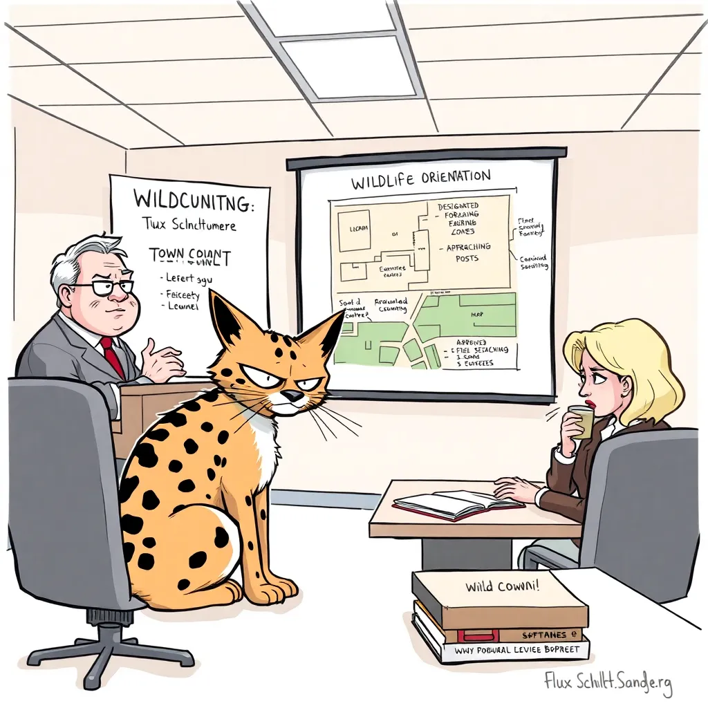 Town Council Designates Bobcat 'Unregistered Constituent'