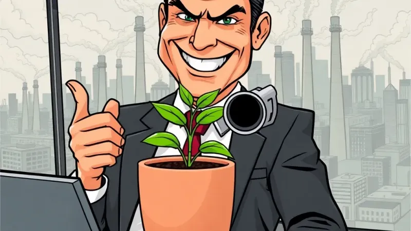 Climate Crisis Solved: Startup Discovers Plants Use CO2