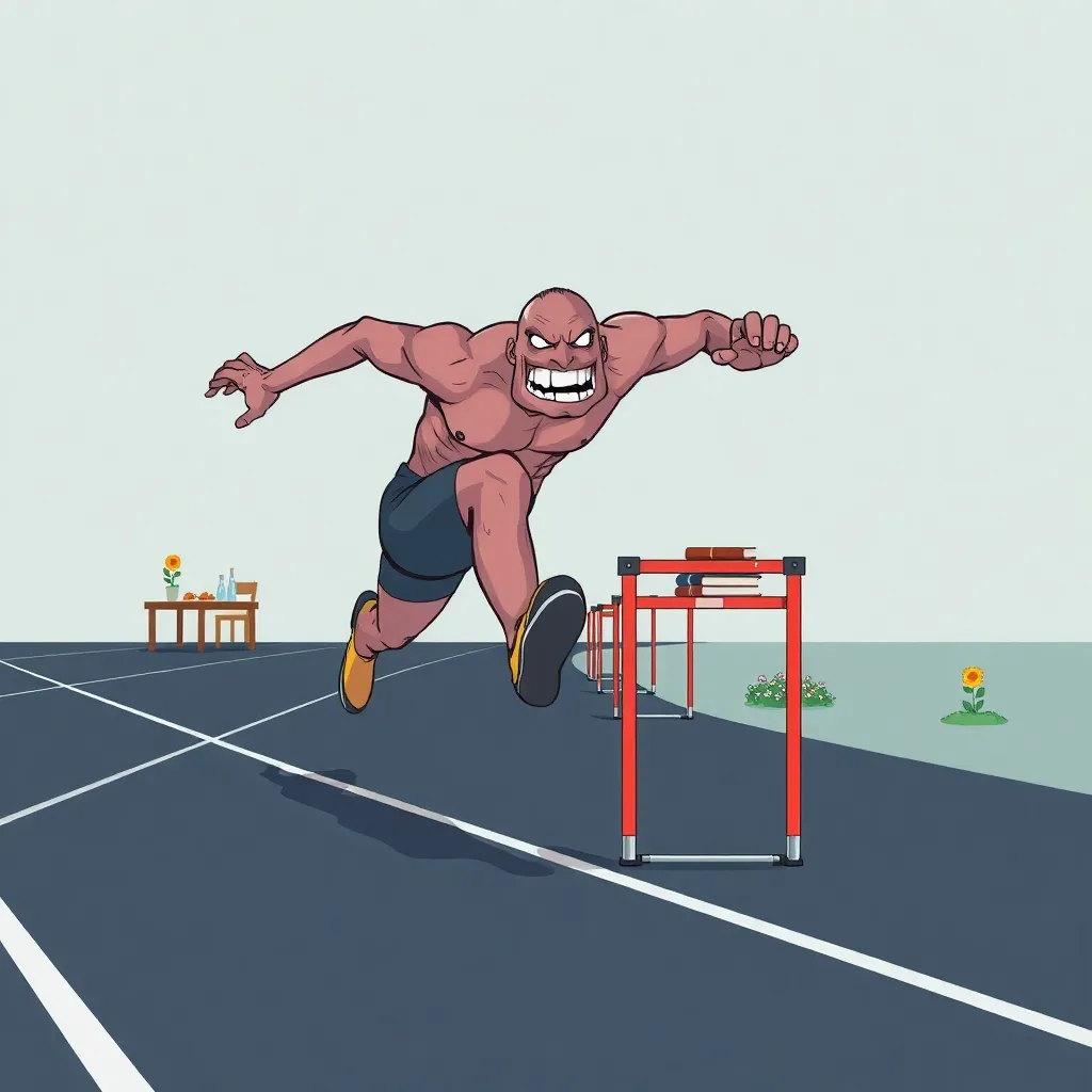 The 300-Meter Hurdle Record Is a Clear Sign We're Losing Our Humanity