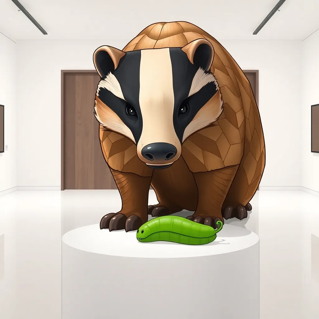 I Am a Wooden Badger and the Forest Misses My Soul