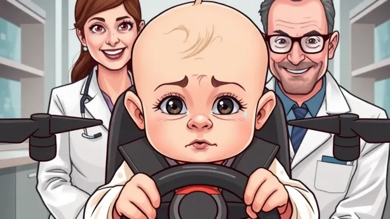 New Toddler Driving Simulator Prepares 1-Year-Olds for Gig Economy Reality