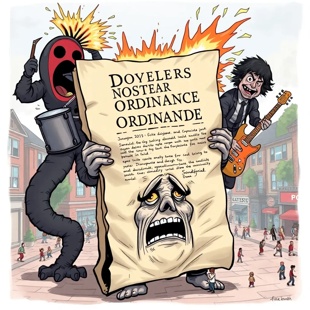 I Am the Doylestown Noise Ordinance and My Life Is a Rhythmic Agony