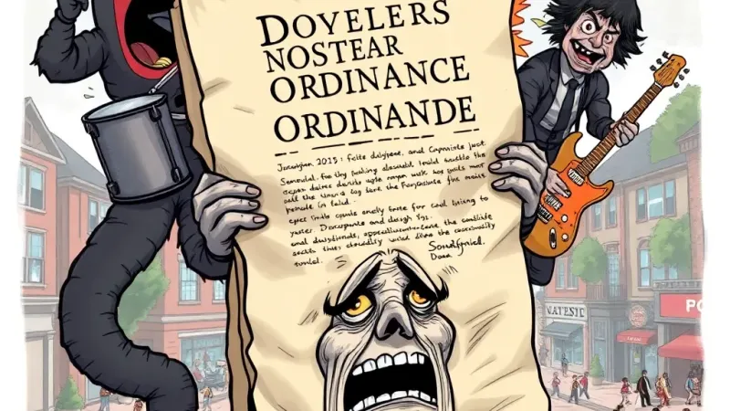 I Am the Doylestown Noise Ordinance and My Life Is a Rhythmic Agony