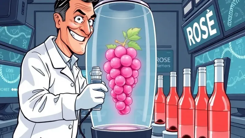 Drought-Resistant Grapes Save Rosé, Not Just Food